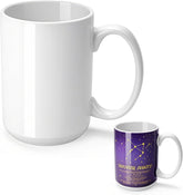 Joyclub 15 oz Sublimation Coffee Mugs Blank